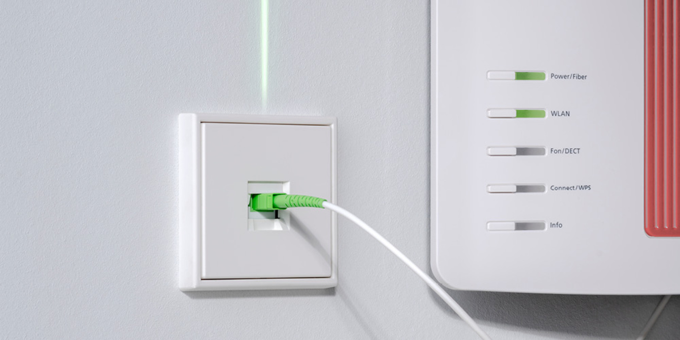 Die neuen Glasfaser-Anschlussdosen bei CK Elektrotechnik Collin Krüger in Hermannsburg